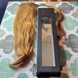 BELLAMI Human Hair Wrap Ponytail #8 Ash Brown 16" Long